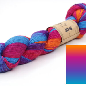yarns Bilum dyed hand – FINGERING