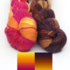 INCLINATIONS SHAWL KIT 02 - YARN: KALANG2 (SILK) - COLORWAYS 118&325