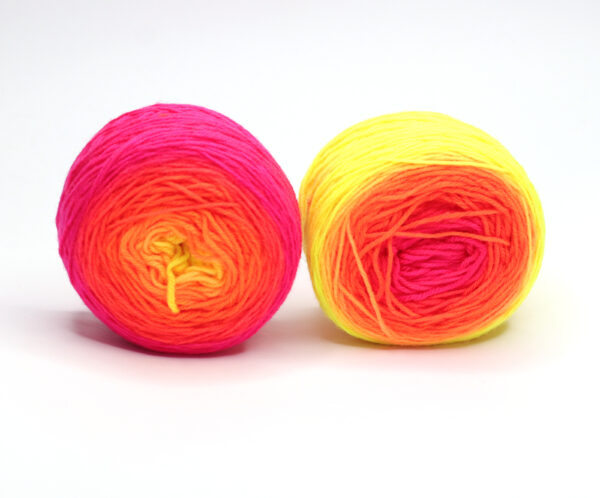 SOK - hand dyed gradient yarn for socks - 2x50g - 334 Gabi