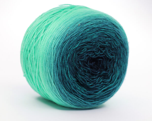 SNEK - hand dyed gradient yarn - 200g ball - merino wool - 340 OLGI