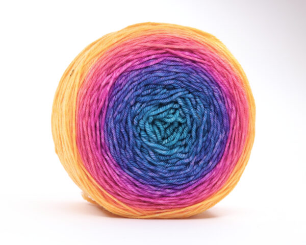 TUPTUP - hand dyed gradient yarn 230g - merino wool - 337 BIANKA