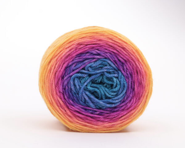 TUPTUP - hand dyed gradient yarn 115g - merino wool - 337 BIANKA